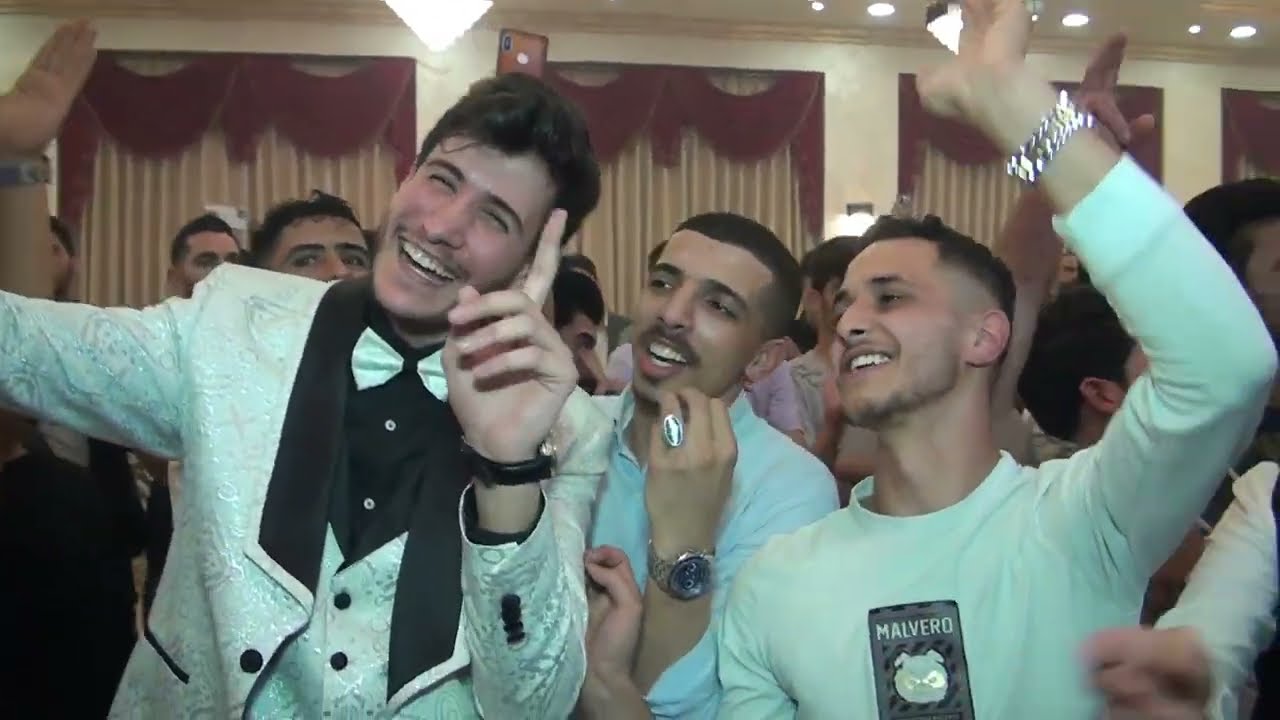 جنون المايسترو الفنان سامر الموصلي مع الفنان ايهم البشتاوي والشاعر ليث الطعاني من حفل خطوبتي