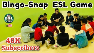 324 - ESL Cards Game | Bingo-Snap | Circle Time Game