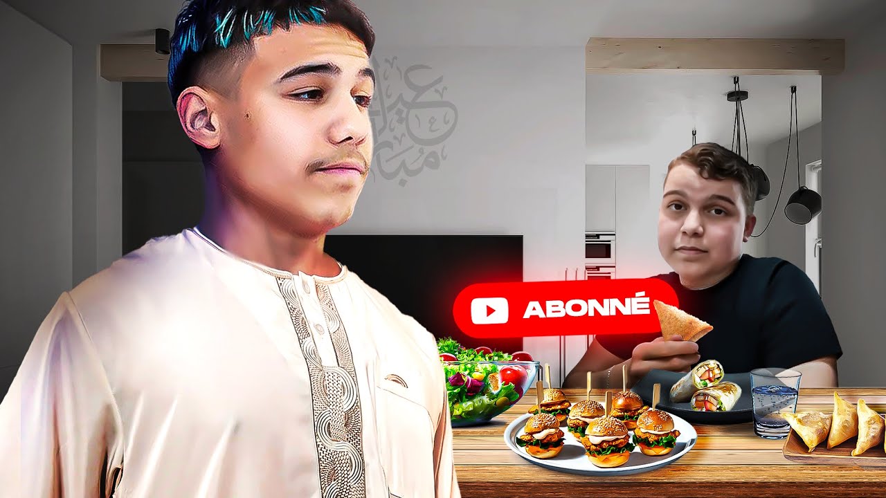 C'ÉTAIT MON DERNIER JOUR DE RAMADAN 🌙 ( Un abonné Mange chez moi 😳 )