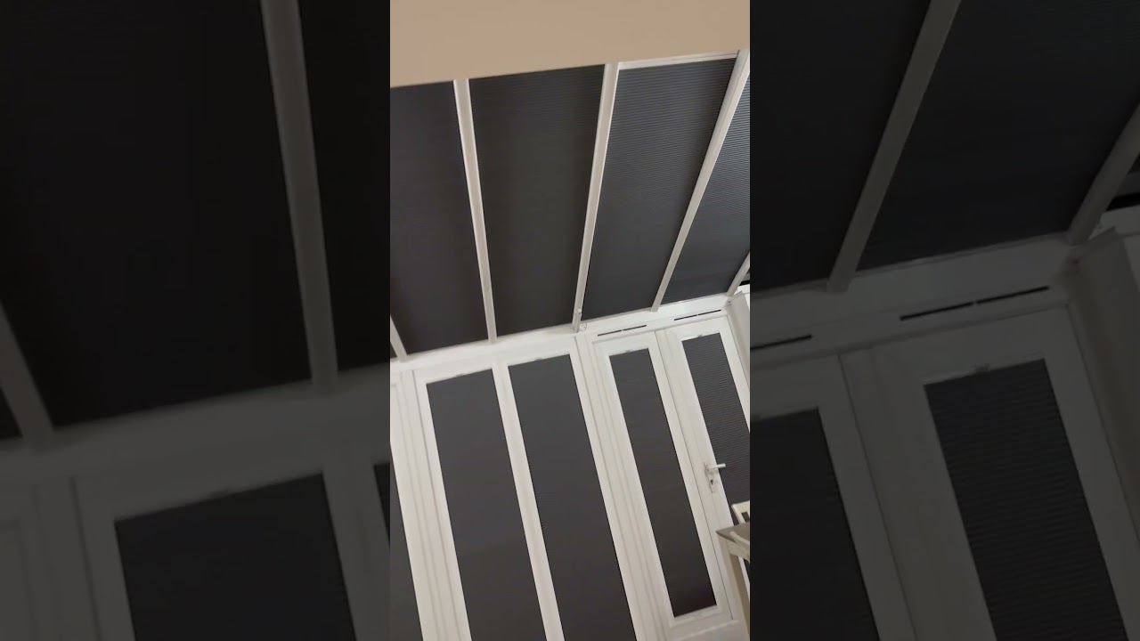 Conservatory blackout Blinds provided by Day Blinds & Shutters 07800500011