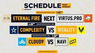 Eternal Fire vs VP, Complexity vs Vitality, Cloud9 vs NaVi | PGL Major Copenhagen 2024