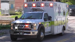 Richmond Ambulance 2 Responding Code 3