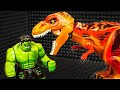 Lego DINOSAURS vs HULK in Jurassic World 13+