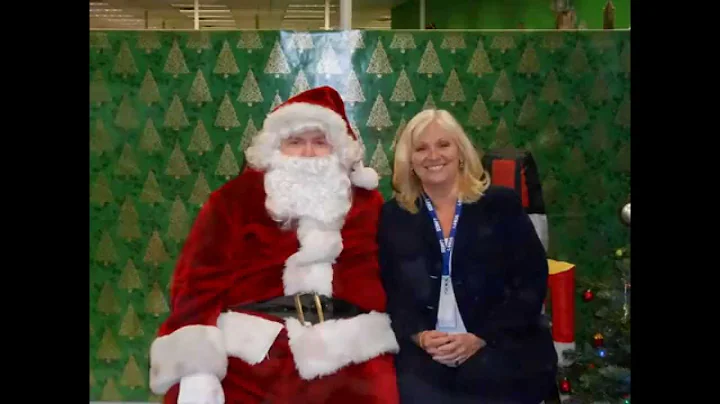 Santa came to HGS El Paso