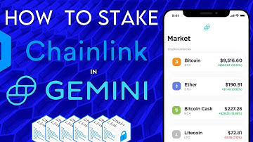 How To Stake (Earn) Chainlink (LINK) Crypto In Gemini 2021