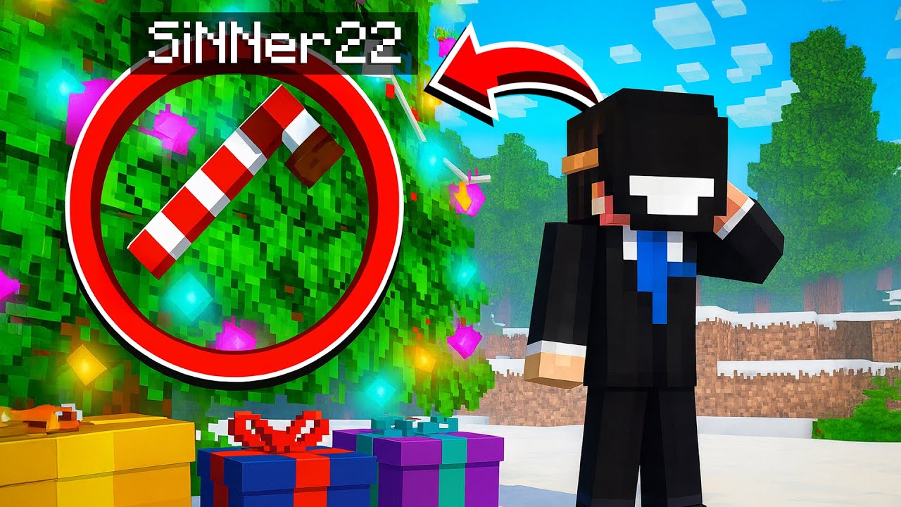 Hide & Seek de Craciun pe Minecraft