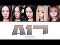 Keyveatz A1ㄱ (A1 GO) Lyrics (Color Coded Lyrics) - YouTube