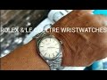 Two Iconic Vintage Watches , LeCoultre &amp; Rolex .