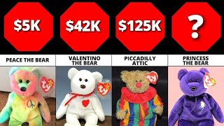 Comparison: Most Expensive Beanie Babies by Luxury Comparison 22,750 views 1 year ago 1 minute, 21 seconds