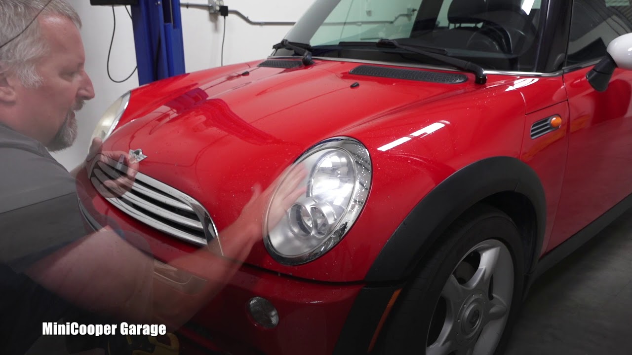 Mini Cooper Headlight Restoration with 3M YouTube