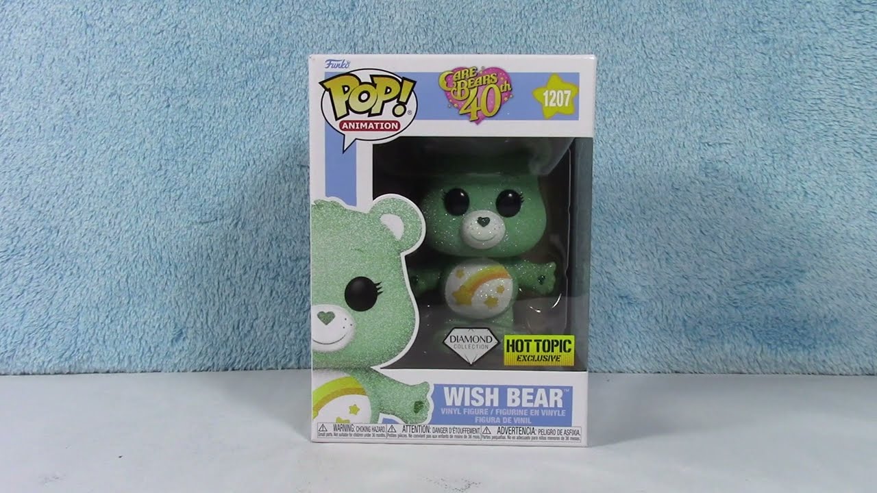 Funko Care Bears Funko POP | Exclusive Wish Bear Diamond Edition