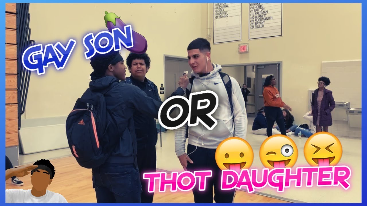 Would You Rather Have A Gay Son Or Thot Daughter (Public Interview