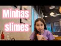 Mostrando minhas slimes e squishys