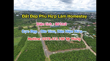 #36 - 801m2 | Trục Đường Tránh QL 20 - TP Bảo Lộc | Đất Đẹp View Thoáng Mát ....
