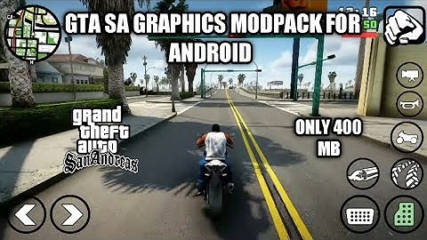 GTA SA High Quality Graphics Modpack V4 For Android | No Crash & Lag
