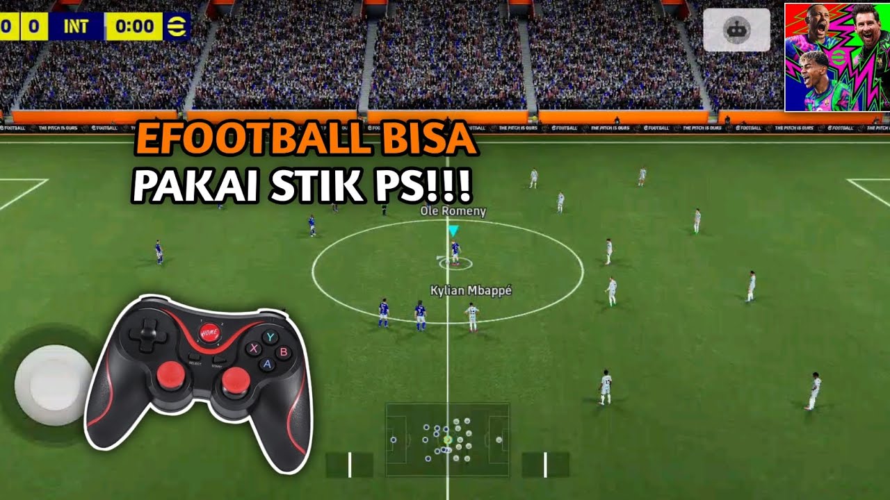 BERASA MAIN DI KONSOL!!!! Efootball 2026 update terbaru bisa pakai Stik Ps