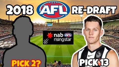 2018 AFL RE-DRAFT