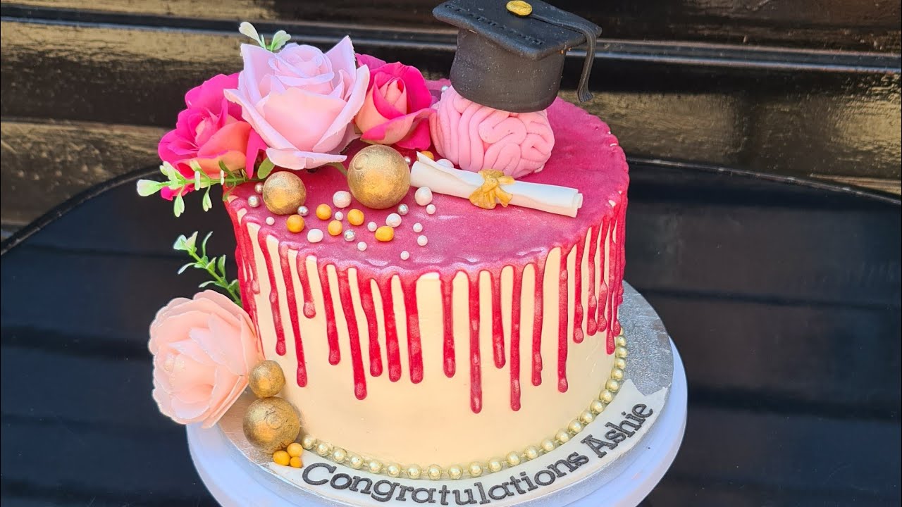 Psychology graduation cake | graduation cake - YouTube