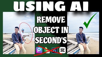 How To Remove Unwanted Object From Photo in Second