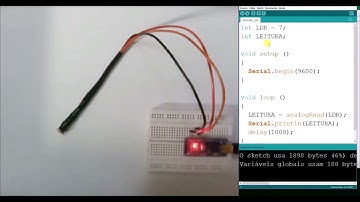 ELETRÔNICA APLICADA - Utilizando Sensor de Luminosidade LDR com o Arduino