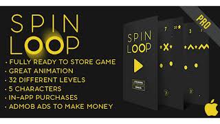 Spin Loop - Fun Arcade Game IOS Template + easy to reskine + AdMob | Codecanyon Scripts and Snippets screenshot 2