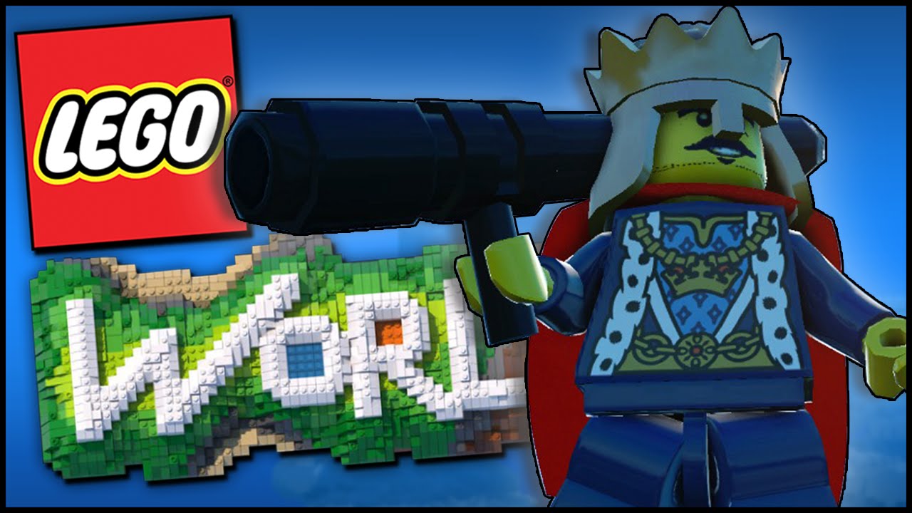 LEGO Worlds Gameplay Part 2 - Dragon Spawn, Bazooka, Rifle Gun ...