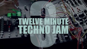 Live TECHNO Jam 3 - ELEKTRON ANALOG RYTM + MODULAR SYNTH & DOEPFER DARK TIME