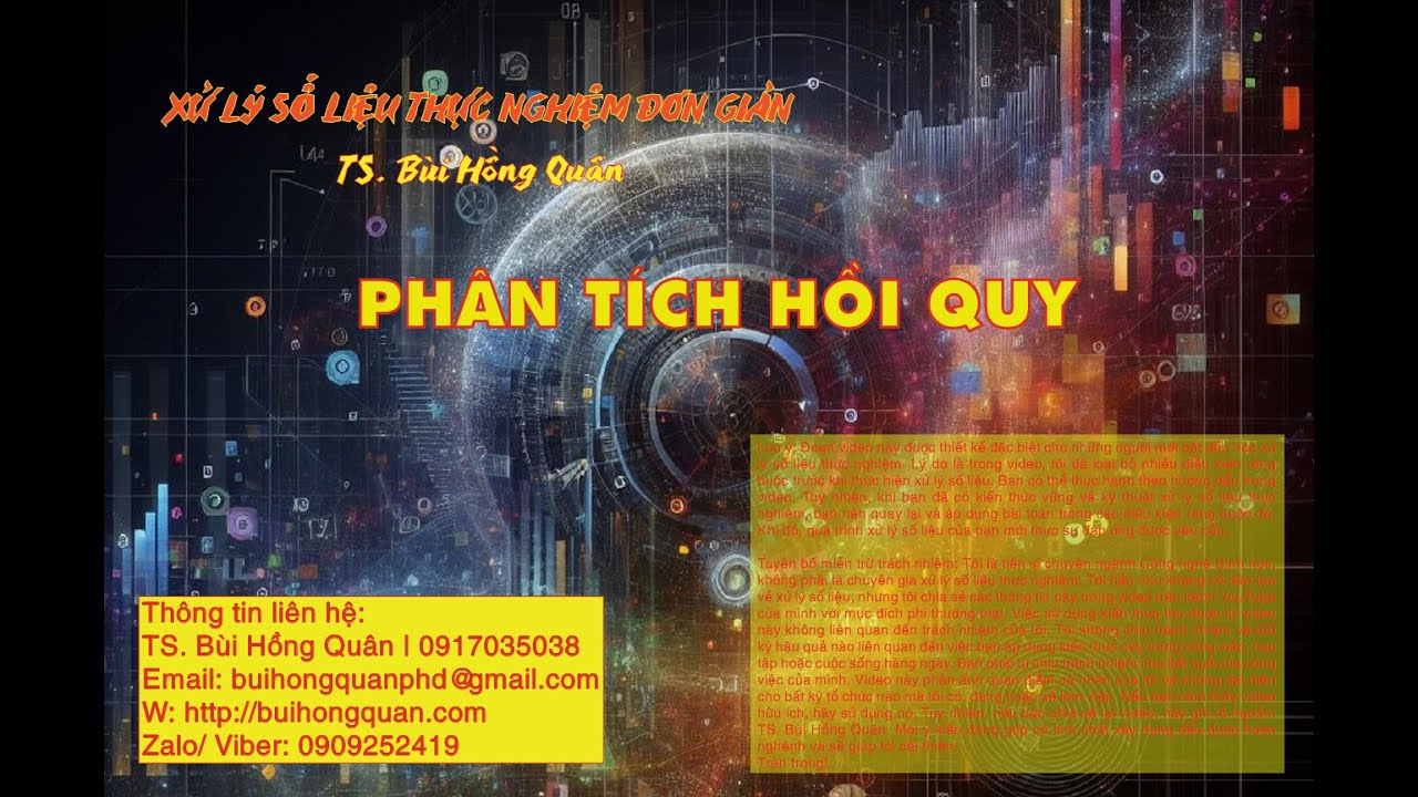 XLSL Bài 18: Phân tích hồi qquy đơn giản dễ hiểu bằng phần mềm R Bài 28 ...