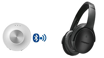 How to pair and connect Dual Link aptX Low Latency Bluetooth transmitter Priva II with Bose QC35?