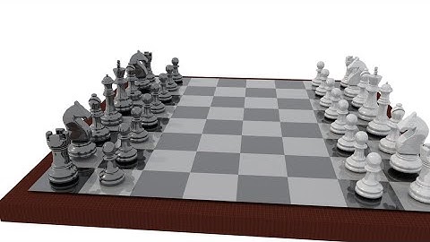 Chess Board Modeling  Pawn Piece  Part 1 for Beginners Muniverse