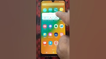 How to create a folder home screen #samsung #galaxyf22 #shorts 😯❤❤