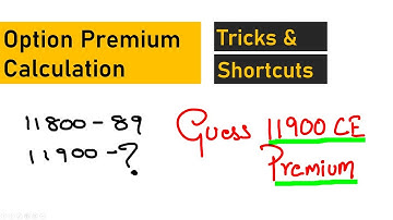 Option Premium Calculation Simplified. Try this shortcut trick to find delta - EQSIS