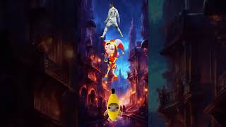 Pomni Vs Cr7 Vs Banana Cat