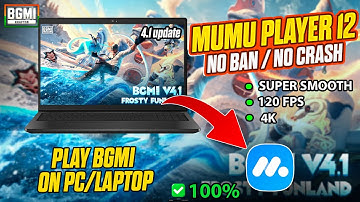 HOW TO PLAY BGMI IN PC/LAPTOP | SHORT GUIDE | NO BAN | SUPER SMOOTH +120FPS  | BGMI 4.1 Update