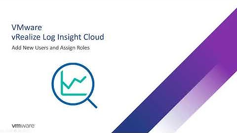 vRealize Log Insight Cloud - Adding and Modifying Users and Roles