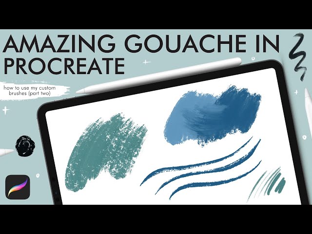 Gouache Brushes For Procreate - Inspire Uplift