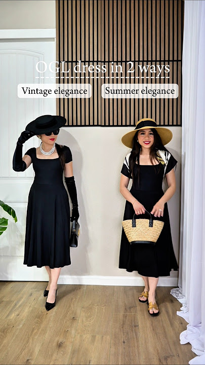 OGL dress in 2 ways: 20%  Discount link in Instagram bio #affordablefashion #elegantfashion