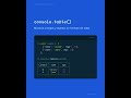 console.log(🤡) es de novatos. Usa esto en su lugar ⚡