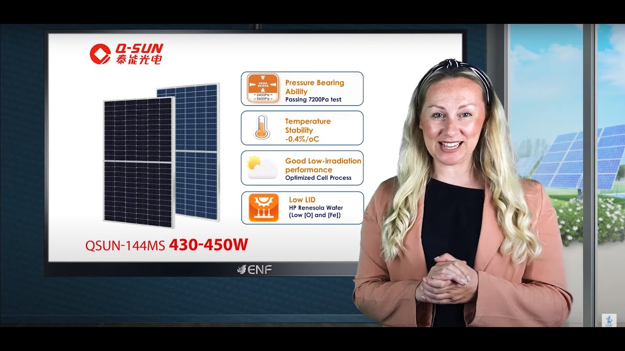 Q SUN Solar - QSUN-144MS 430-450W Solar Module Series