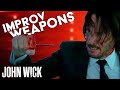 The Pencil Scene & More: John Wick Creative Weapons Compilation