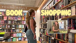 book shopping + haul 🌷🤸🏼‍♀️💌📚