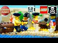 LEGO Pirates 1729 Barnacle Bay Value Pack | Stop Motion Review