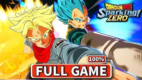 DRAGON BALL SPARKING ZERO - Future Trunks Story Mode + All Sparking Episodes (100%) | Full Game 4k