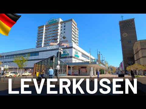LEVERKUSEN Driving Tour 🇩🇪 Germany || 4K Video Tour of Leverkusen