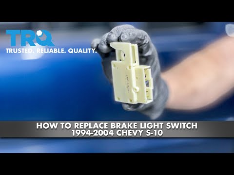 How to Replace Brake Light Switch 1994-2004 Chevy S-10