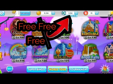 "Bingo Holiday Free Credits" How to get free credits