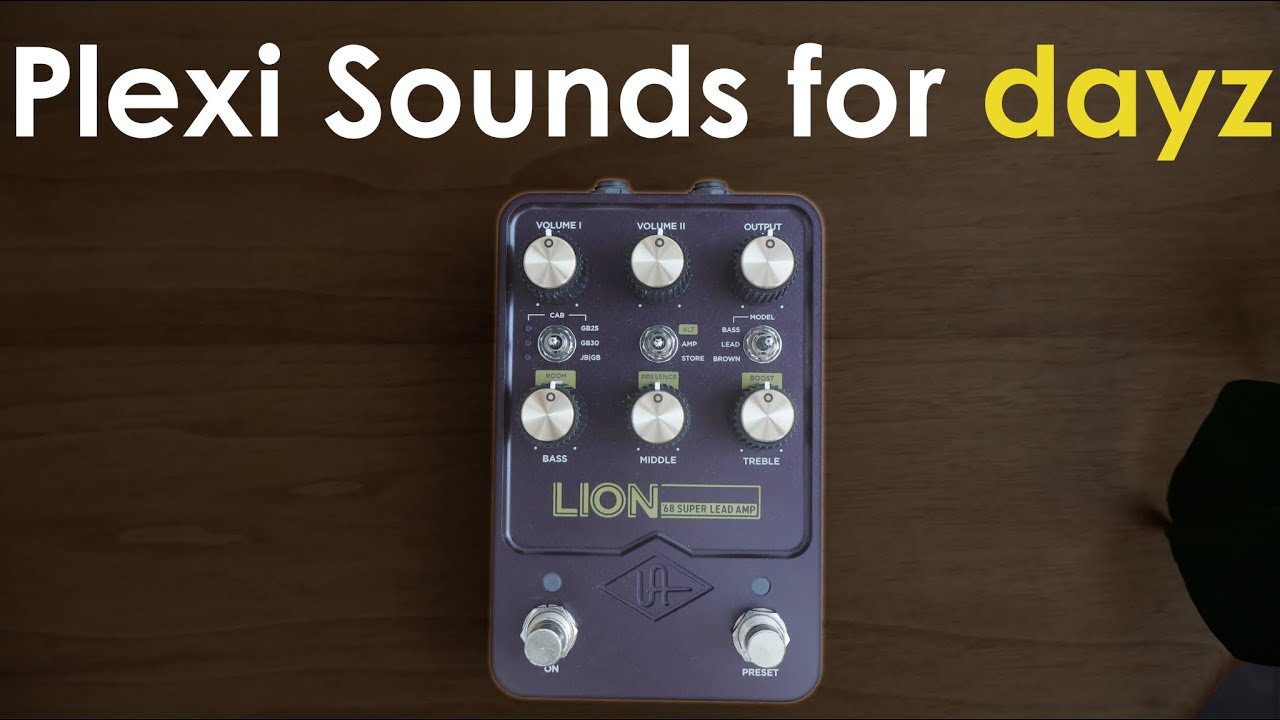 UAFX Lion 68 All Presets & Features No Talking Demo - YouTube