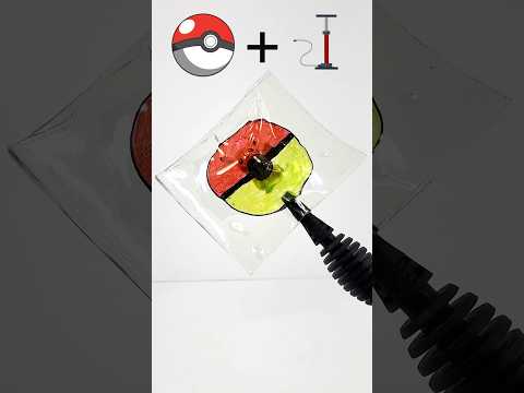 🔴몬스터볼 테이프 풍선 터트리기💥 - Poké <strong>Ball</strong> Blow up!!! <strong>with</strong> Nano Tape🌬 #<strong>shorts</strong>