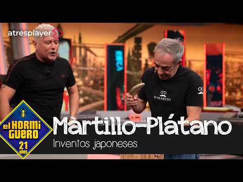 ¿Usar un plátano como martillo? El surrealista invento de Japón de El Monaguillo - El Hormiguero