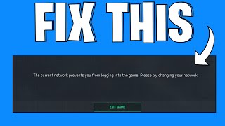 How To Fix Delta Force The Current Network Prevents You From Logging Into The Game Error